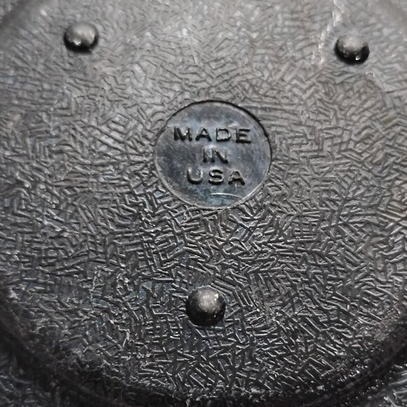 Vintage Metal Coaster/Ashtray Queen Mary Ship Spruce Goose Airplane Collectible - Picture 3 of 3